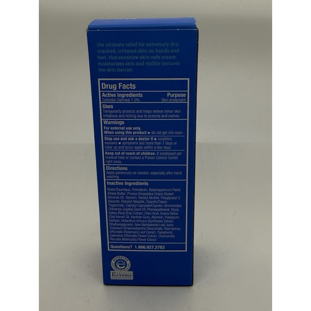 SKINFIX ECZEMA HAND REPAIR CREAM 1% COLLOIDAL OATMEAL 3oz NEW RELIEVE ITCHING - Picture 3 of 7